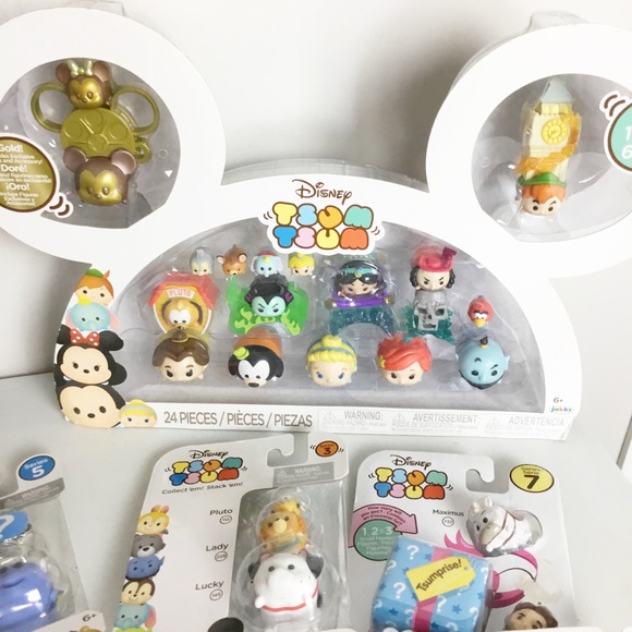 Tsum Tsum Large Lot of Over 220 Pieces New Marvel Disney - Picture 5 of 13